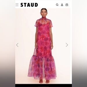 Staud Long Floral Dress (originally $495)